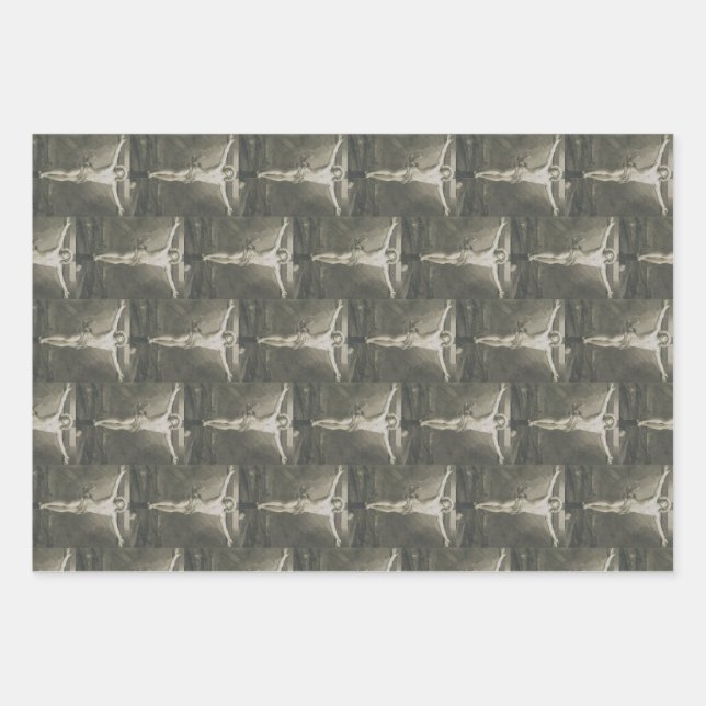 Crucifixion of Jesus Christ Wrapping Paper Sheets (Front)