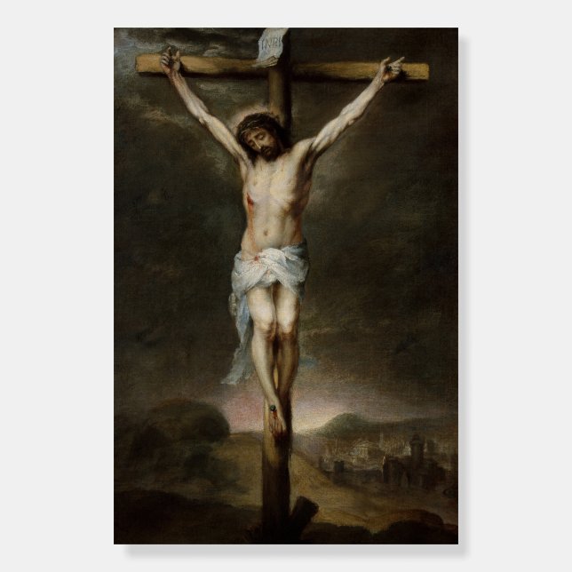 Crucifixion of Jesus Double Sided Foam Board (Front)