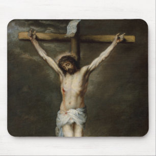 Crucifixion of Jesus Mouse Pad