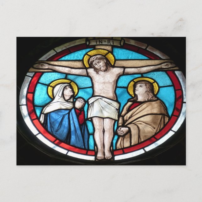 Crucifixion of Jesus Postcard (Front)