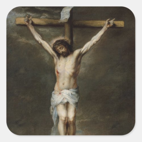 Crucifixion of Jesus Stickers