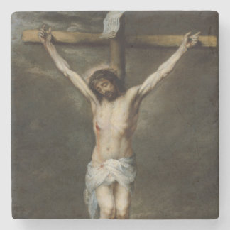 Crucifixion of Jesus Stone Coaster
