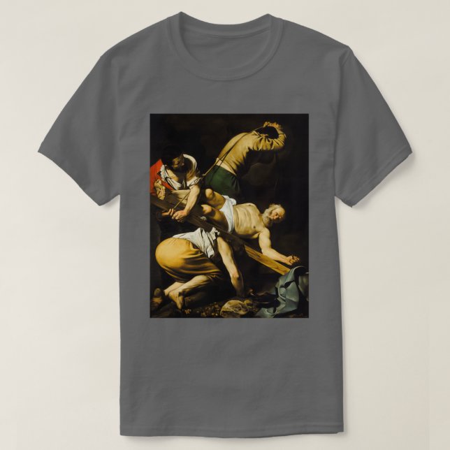 Crucifixion of Saint Peter T-Shirt (Design Front)