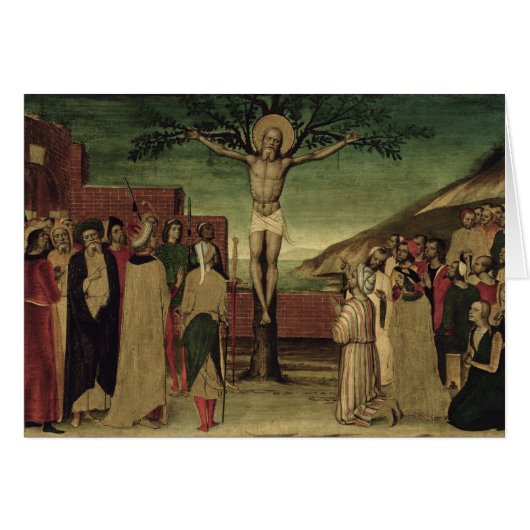 Crucifixion of St. Andrew Cards (Front Horizontal)