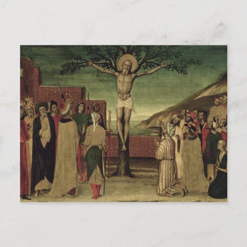Crucifixion of St Andrew Postcard