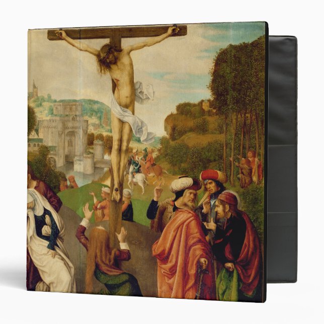 Crucifixion (oil on panel) binder (Front/Inside)