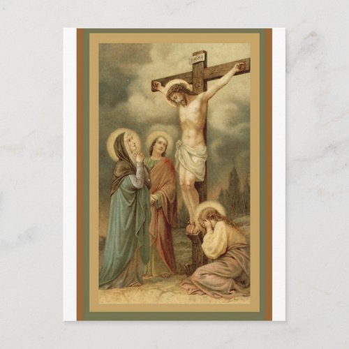 Crucifixion Postcard