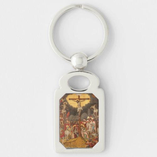 Crucifixion  Scene 1711 Keychain