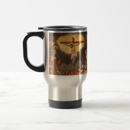 Crucifixion  Scene 1711 Travel Mug