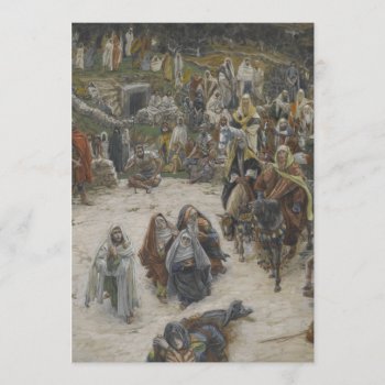 Crucifixion Seen From The Cross James Tissot Invitation by FineArtists at Zazzle