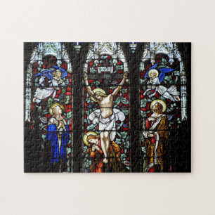 Crucifixion (Stained Glass) Puzzle