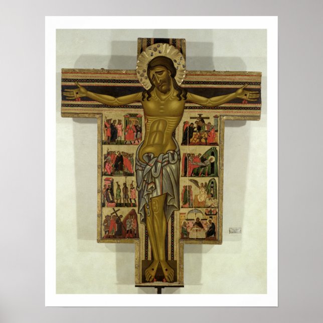 Crucifixion with Stories of the Passion, School of Poster (Front)