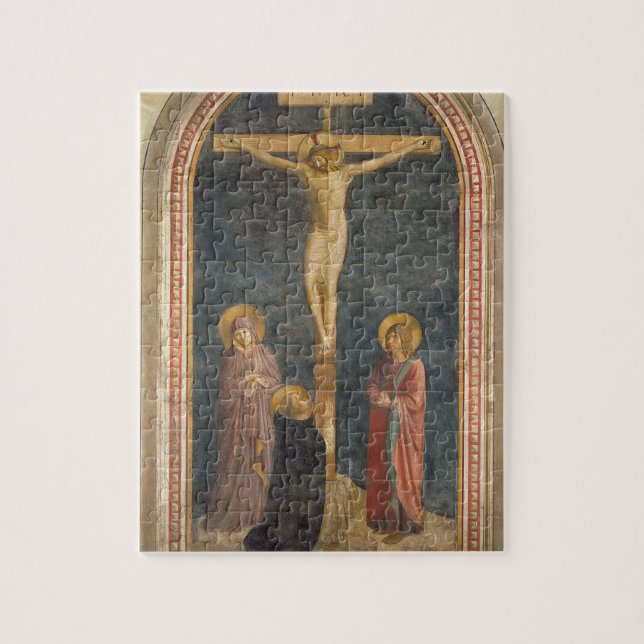 Crucifixion with the Virgin, SS. John the Evangeli Jigsaw Puzzle (Vertical)