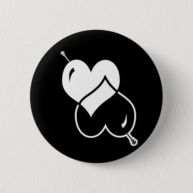 Cruel LOVE Button (Front)