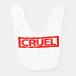 Cruel Stamp Baby Bib