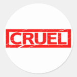 Cruel Stamp Classic Round Sticker