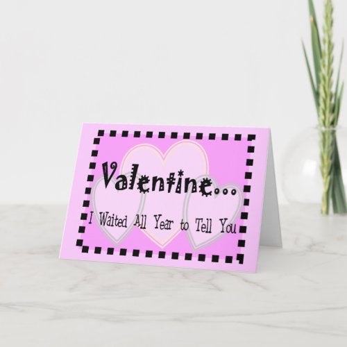 Cruel Valentine Card__Very funny and very mean Holiday Card