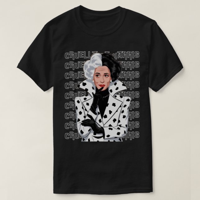 Cruella De Harris 2024 T-Shirt (Design Front)