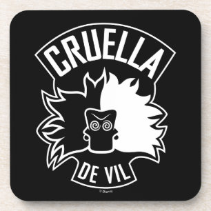 Cruella De Vil   101 Dalmatians Beverage Coaster