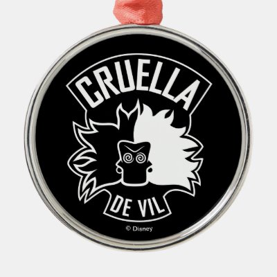 Cruella De Vil | 101 Dalmatians Metal Ornament