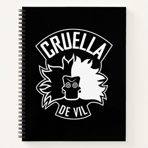 Cruella De Vil  101 Dalmatians Notebook