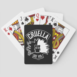 Cruella De Vil 101 Dalmatians Playing Cards