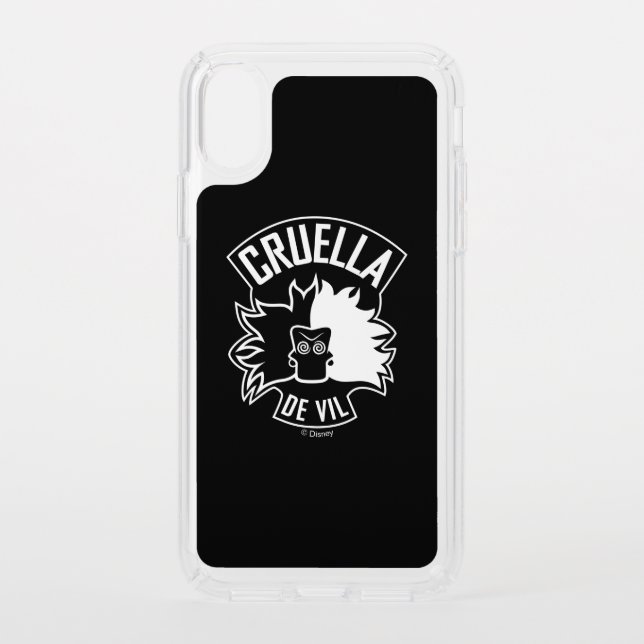 Cruella De Vil | 101 Dalmatians Speck iPhone XS Case (Front)