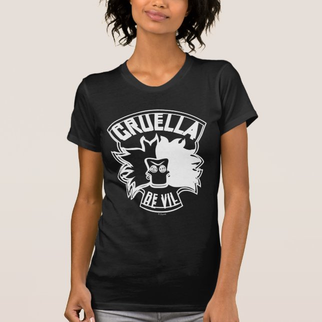 Cruella De Vil | 101 Dalmatians T-Shirt (Front)