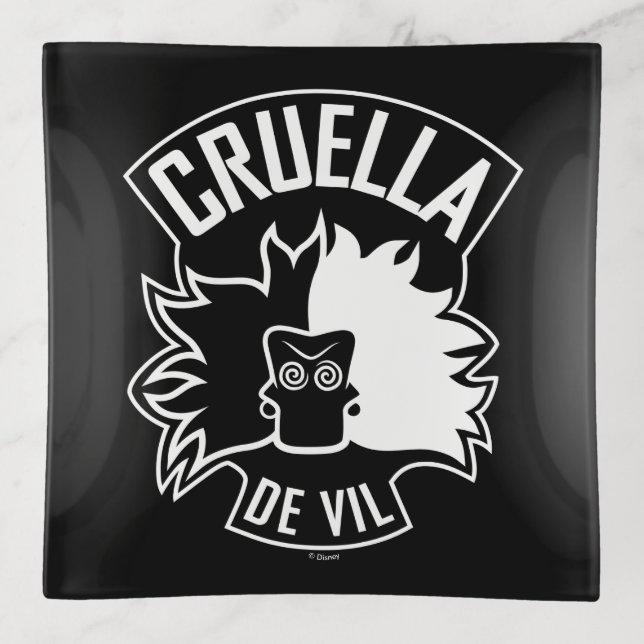 Cruella De Vil | 101 Dalmatians Trinket Tray (Front)