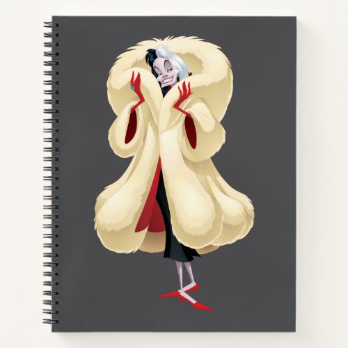 Cruella De Vil  Fashionable Fur Notebook