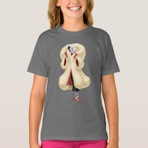 Cruella De Vil Fashionable Fur T-Shirt