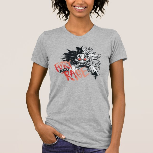Cruella De Vil | Fury and Rage T-Shirt (Front)