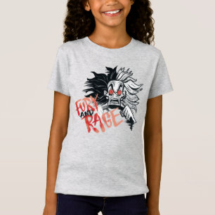 Cruella De Vil Fury and Rage T-Shirt