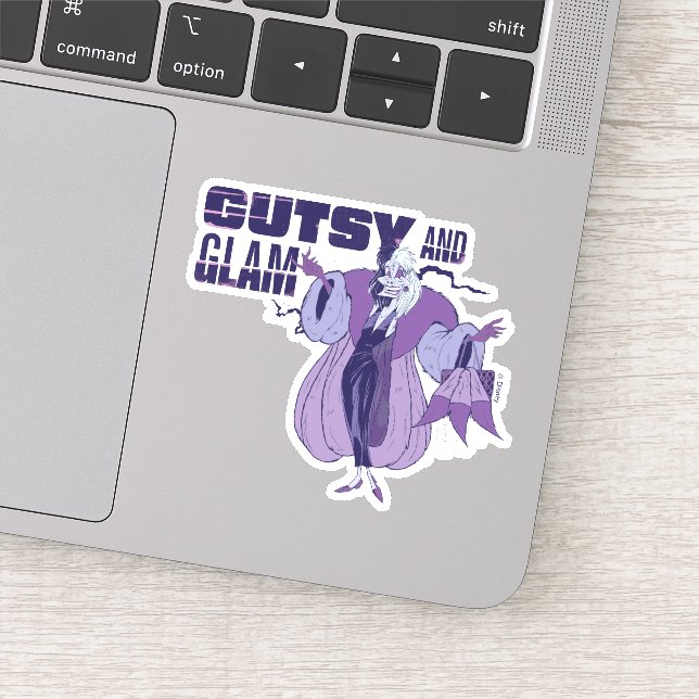 Cruella De Vil | Gutsy and Glam Sticker (Detail)