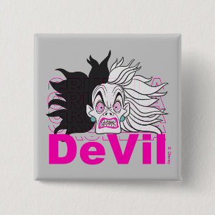 Cruella De Vil   In A Rage Button