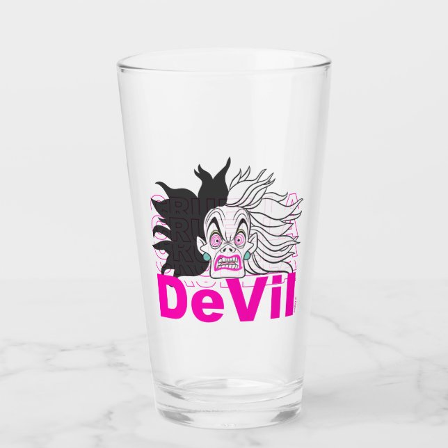 Cruella De Vil | In A Rage Glass (Front)