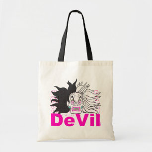 Cruella De Vil In A Rage Tote Bag