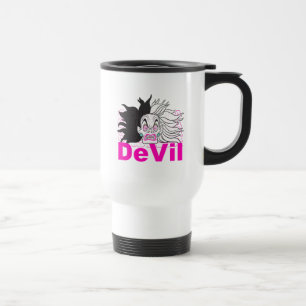 Cruella De Vil In A Rage Travel Mug