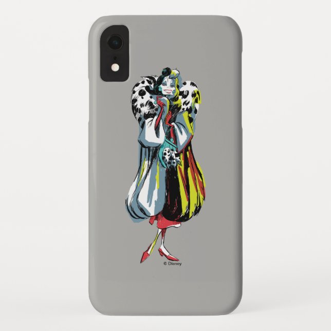 Cruella De Vil | In Her Furs Case-Mate iPhone Case (Back)