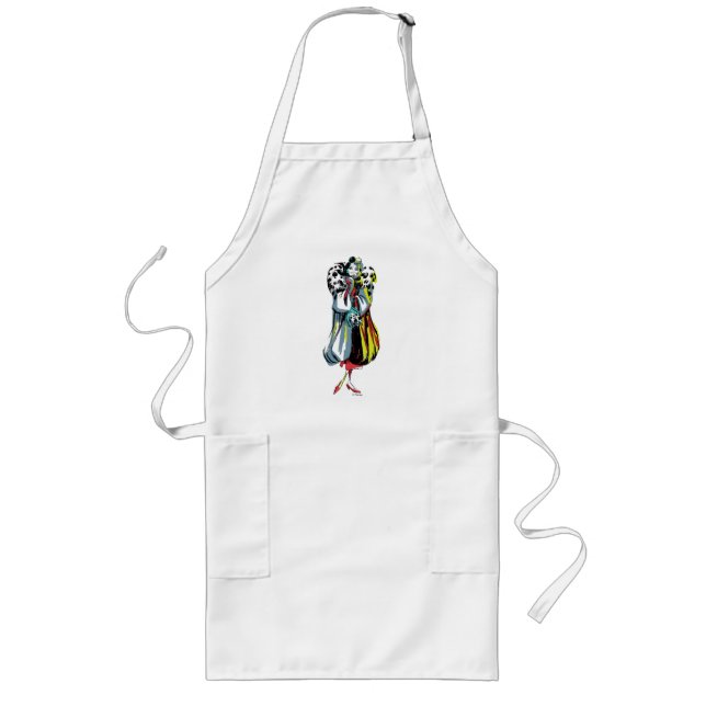 Cruella De Vil | In Her Furs Long Apron (Front)