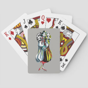 Cruella De Vil In Her Furs Playing Cards