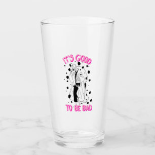 Cruella De Vil It's Good To Be Bad Glass