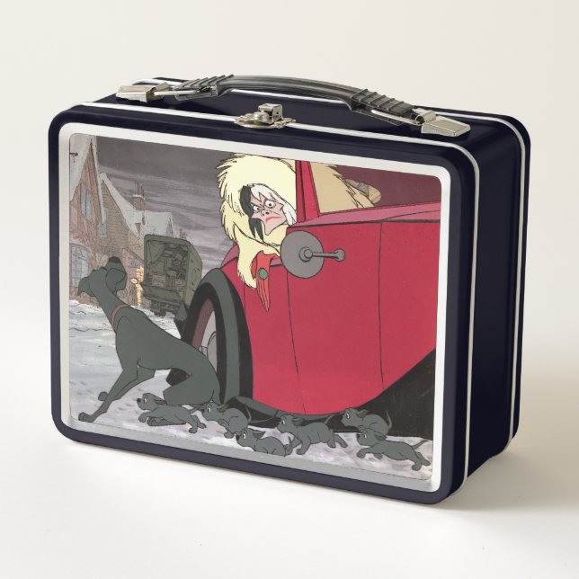 Cruella De Vil | Look Out!! Metal Lunch Box (Front)