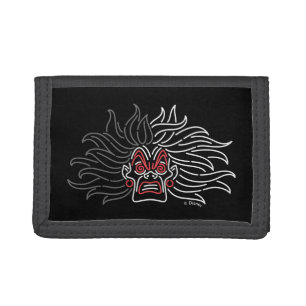 Cruella De Vil Neon Face Tri-fold Wallet