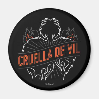 Cruella De Vil | Neon Magnet