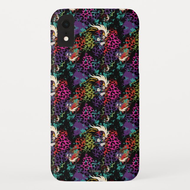 Cruella De Vil Pattern Case-Mate iPhone Case (Back)