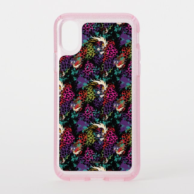 Cruella De Vil Pattern Speck iPhone XS Case (Front)