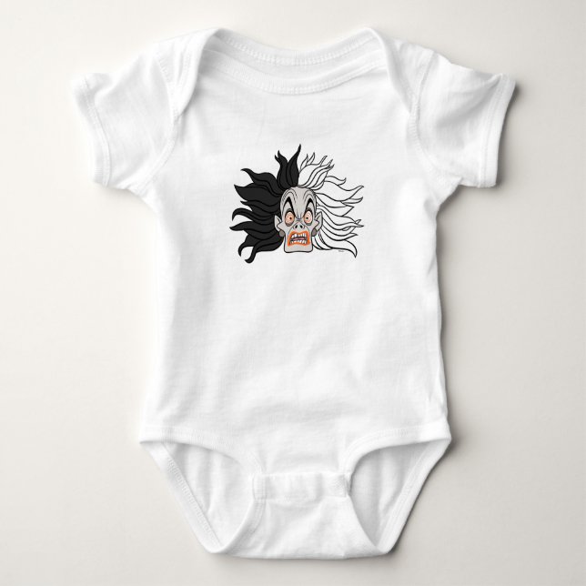 Cruella De Vil | Scary Face T-Shirt (Front)