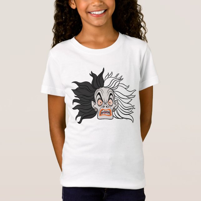 Cruella De Vil | Scary Face T-Shirt (Front)
