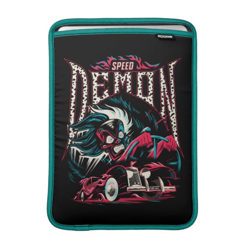 Cruella De Vil  Speed Demon MacBook Air Sleeve